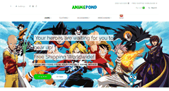 Desktop Screenshot of animepond.com